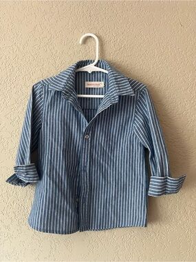Deux par Deux Striped Linen Shirt